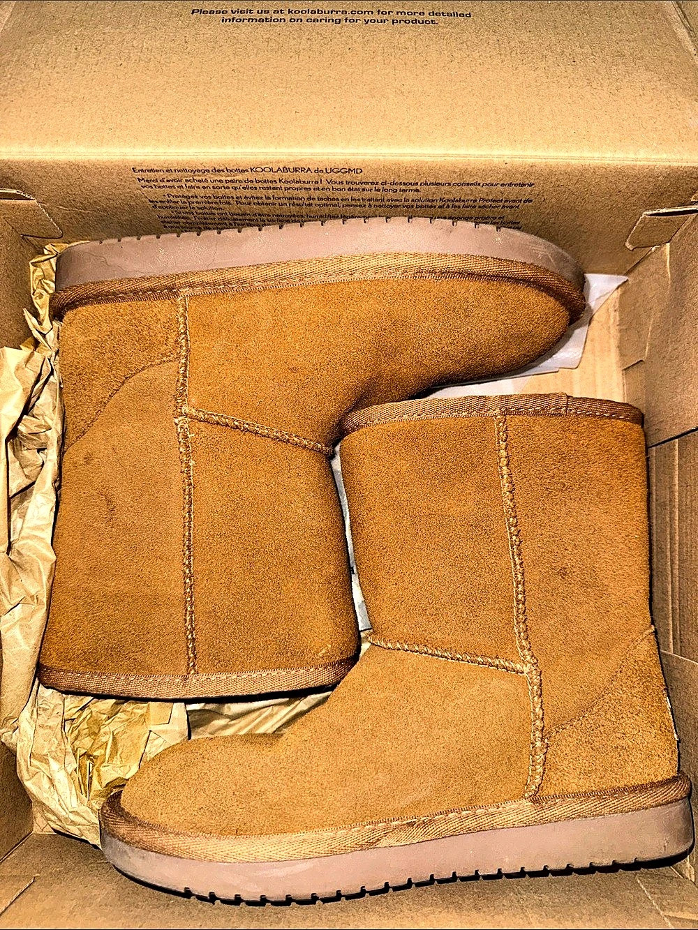 Koolaburra by UGG Classic Short Boot Brown Winter Boots NWT